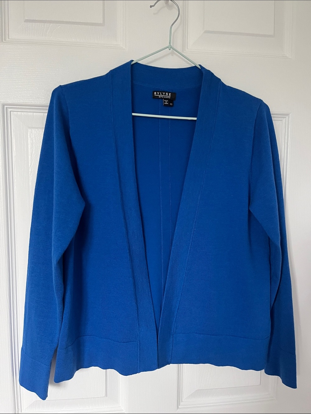 Vlyse Open-Front Royal Blue Women's Cardigan
